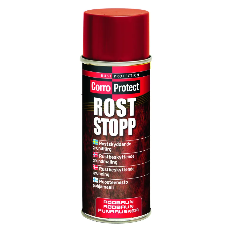 Grundfärg CorroProtect Rost-Stopp Röd Spray