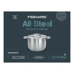 Gryta Fiskars All Steel 18 cm