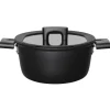 Gryta Fiskars Hard Face 3,5 L/22 cm – Non-Stick Gryta Med Slitstark Beläggning För Enkel Rengöring