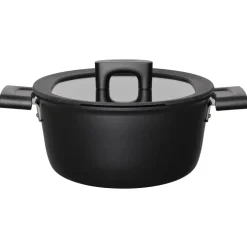 Gryta Fiskars Hard Face 3,5 L/22 cm – Non-Stick Gryta Med Slitstark Beläggning För Enkel Rengöring