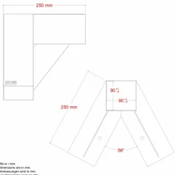 Gungställning PLUS Luksus Svart Cubic inkl Rundgunga