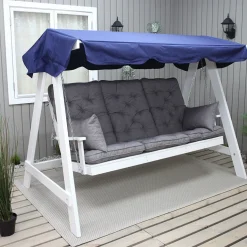 Hammockdyna Baltic Garden Malmö Dynset till Hammock med Hög Rygg, Grå