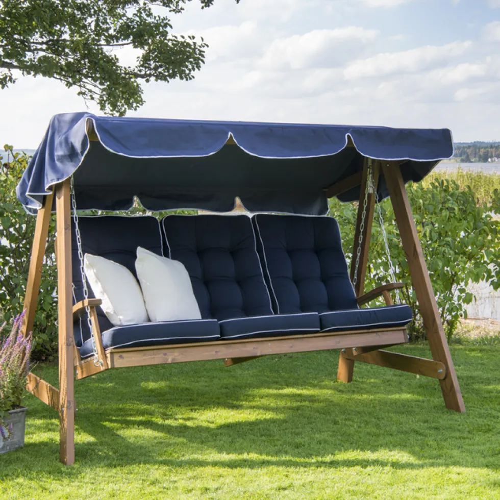 Hammockset Hillerstorp Dalom med Tak och Dyna Utomhus