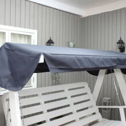 Hammocktak Baltic Garden Garden 167x275 med Två KanalerGrå