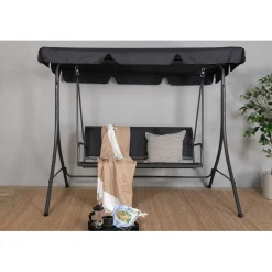 Hammock Venture Home Montreal Utomhus med 3 Sittplatser, Stål/Polyester