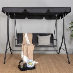 Hammock Venture Home Montreal Utomhus med 3 Sittplatser, Stål/Polyester