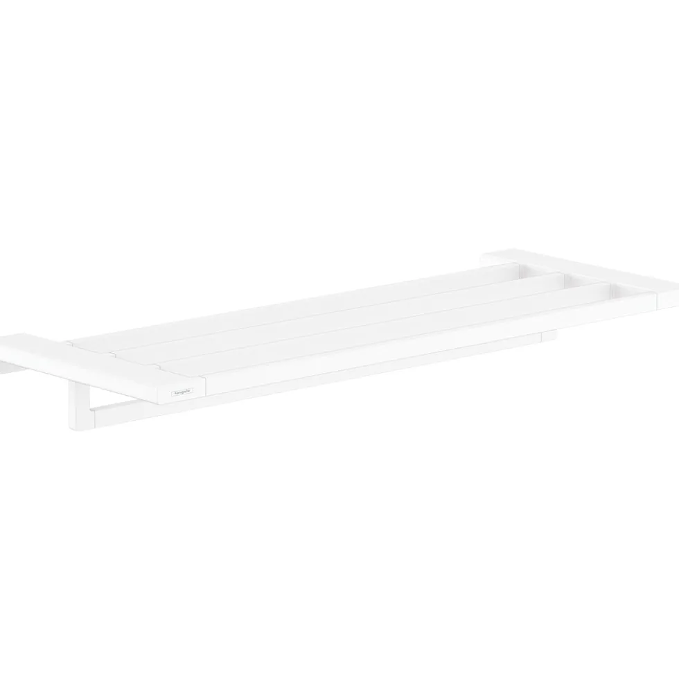 Handdukshylla Hansgrohe AddStoris 41751 med Handdukstång