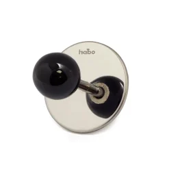 Handdukskrok Habo Pearl Svart