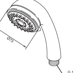 Handdusch Damixa Plus