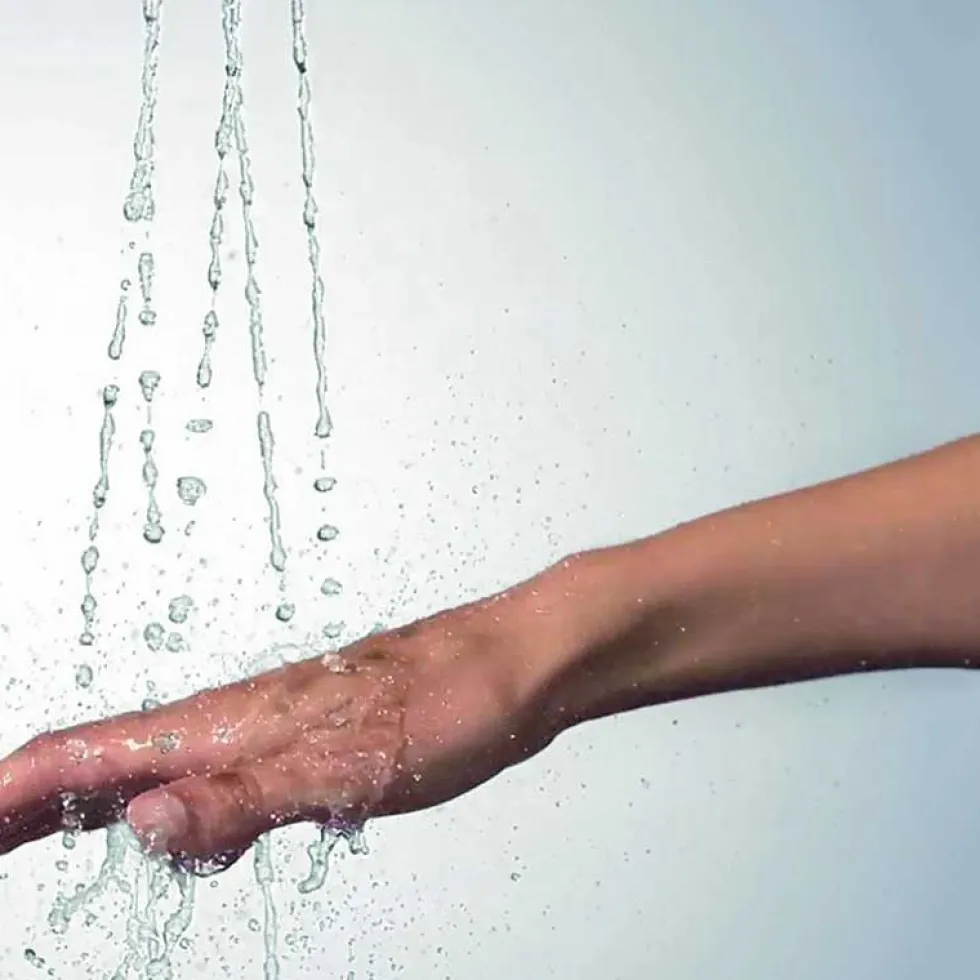 Handdusch Hansgrohe Raindance Select E 150 3jetVit/Krom