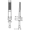 Handdusch Hansgrohe Rainfinity 100 1jet