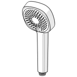 Handdusch Oras Apollo Style ECO med 3 Strållägen