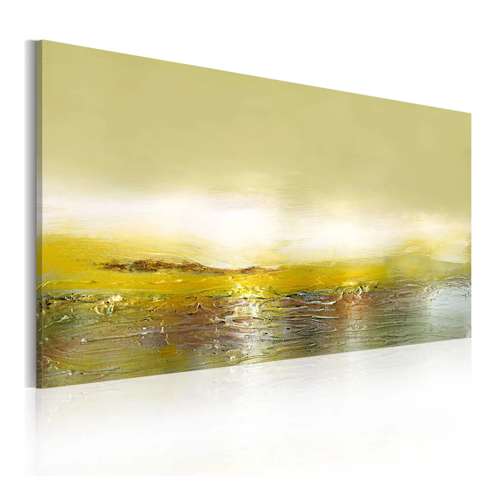 Handmålad Tavla ArkiioMötande Vågen 120x60