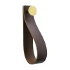 Handtag Beslag Design Loop Strap Brun