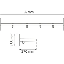 Hatthylla Habo Elegant 100 cm