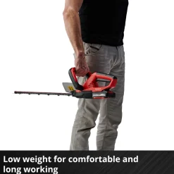 Häcksax Einhell 46 cm med 1×18 V 2,0 Ah-batteri