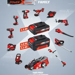 Häcksax Einhell Expert GH-CH 1846 Kit Li Med Batteri