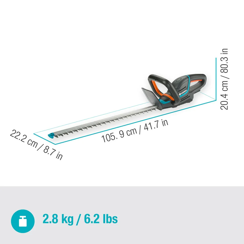 Häcksax Gardena ComfortCut 60/18V P4A utan Batteri