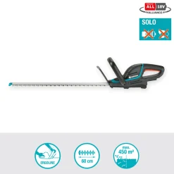 Häcksax Gardena ComfortCut 60/18V P4A utan Batteri