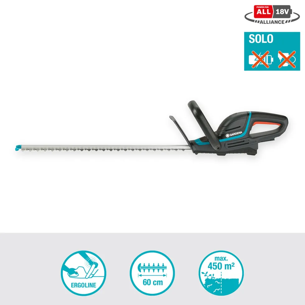 Häcksax Gardena ComfortCut 60/18V P4A utan Batteri