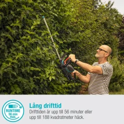 Häcksax Gardena ComfortCut 60/18V P4A utan Batteri