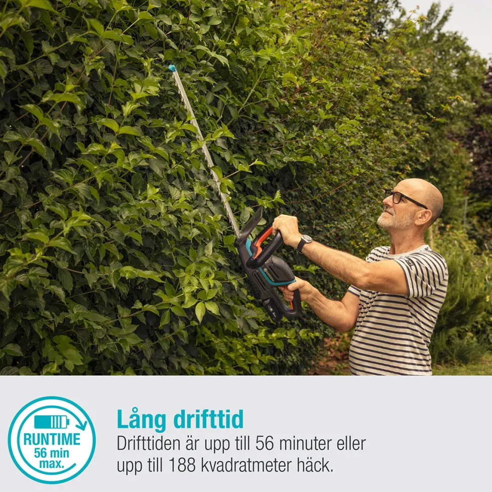 Häcksax Gardena ComfortCut 60/18V P4A utan Batteri