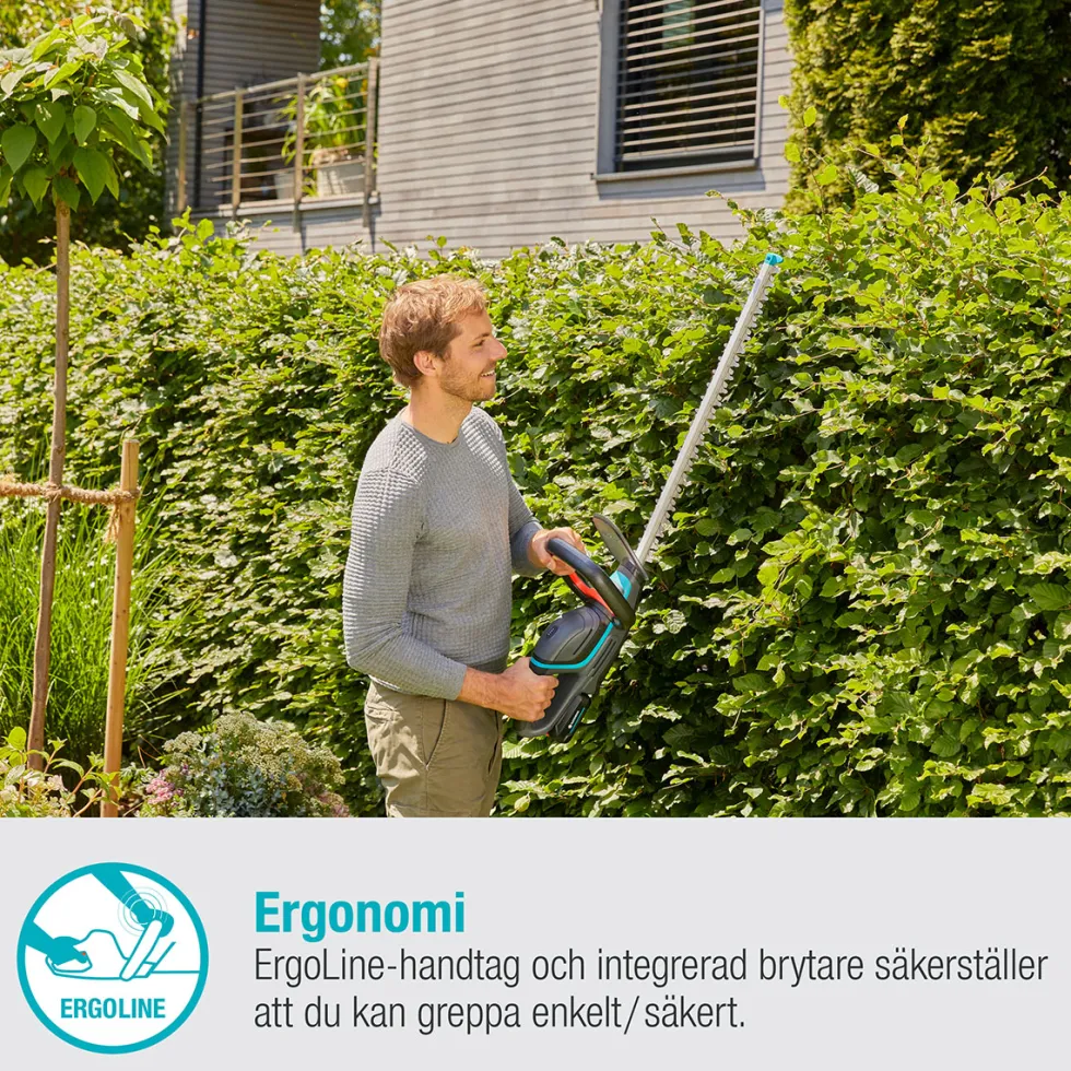 Häcksax Gardena ComfortCut 60/18V P4A utan Batteri