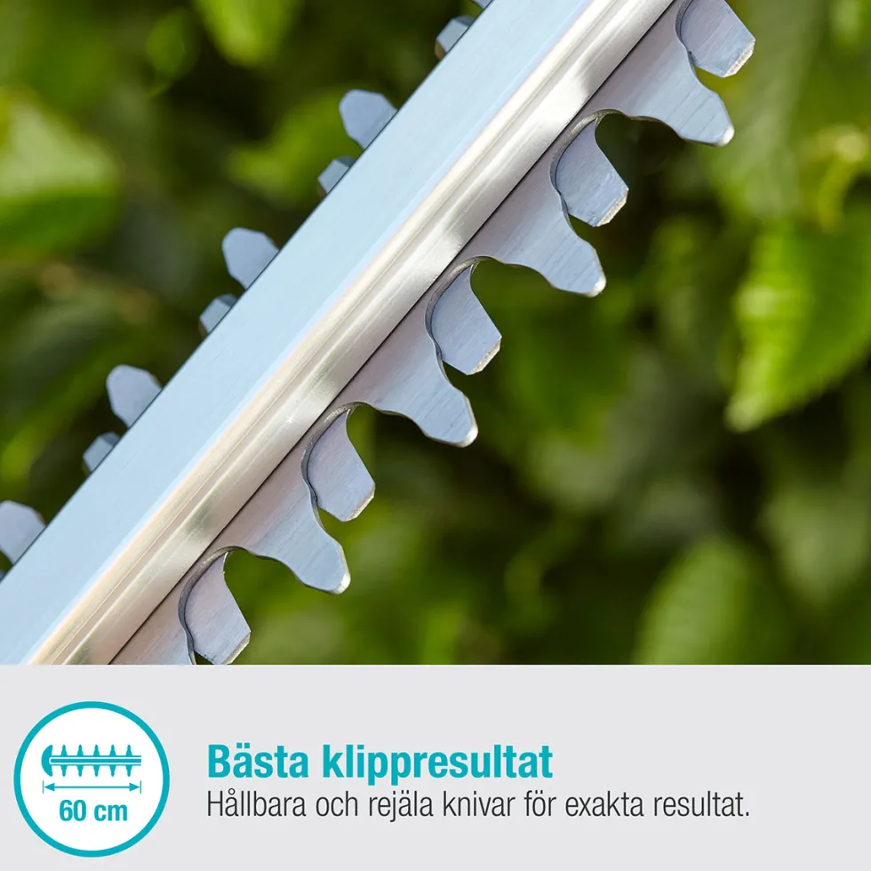Häcksax Gardena ComfortCut 60/18V P4A utan Batteri