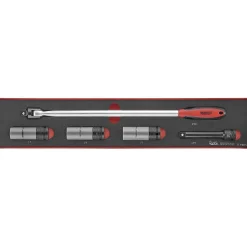 Hjulmutterhylssats 5 delar Teng Tools TEXW05