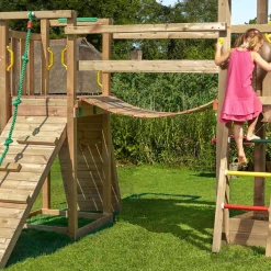 Hängbromodul Jungle Gym Bridge Module 2.1 Komplett Trä