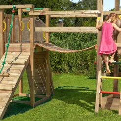 Hängbromodul Jungle Gym Bridge Module 2.1 Komplett Trä