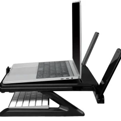 Hopfällbart Laptopställ LogiLink Höjdjusterbart
