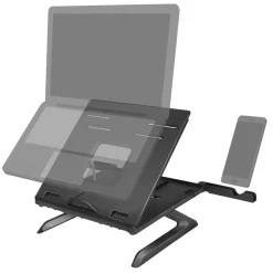 Hopfällbart Laptopställ LogiLink Höjdjusterbart