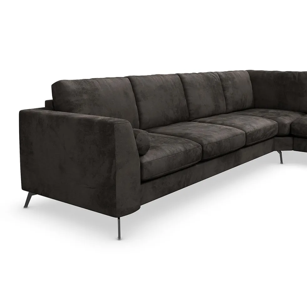Hörnsoffa Scandinavian Choice Ocean Lyx Sammet