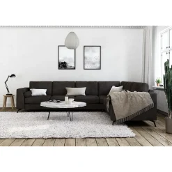 Hörnsoffa Scandinavian Choice Ocean Lyx Sammet