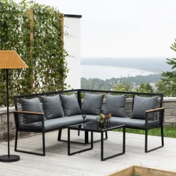 Hörnsoffgrupp Venture Home Dallas Utomhus