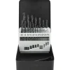 HSS Basic set Tecos 1-10 mm 19 Delar