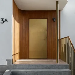 Husnummer Habo Selection Modern Stor Svart