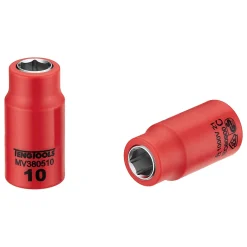 Hylsa Teng Tools Med 3/8 tum Fyrkantsfäste M380506/M380520 1000 V