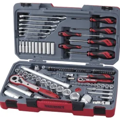 Hylsnyckelsats med 1/4 tum och 1/2 tum fyrkantsfäste Teng Tools TM095