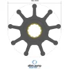 Impeller Albin Group Marine Premium 06-02-029