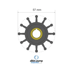 Impellerkit Albin Group Marine Premium 06-01-013