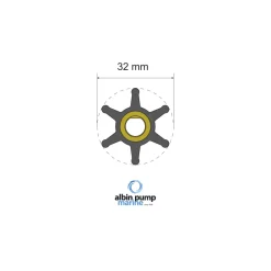 Impellerkit Albin Group Marine Premium 06-01-001