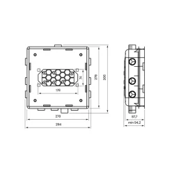 Inbyggnadslåda Tapwell T BOX 2.0 Small