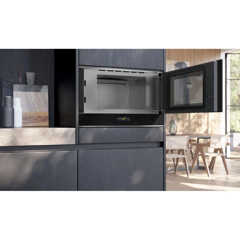 Inbyggnadsmikro Siemens iQ700 BF722R1Svart