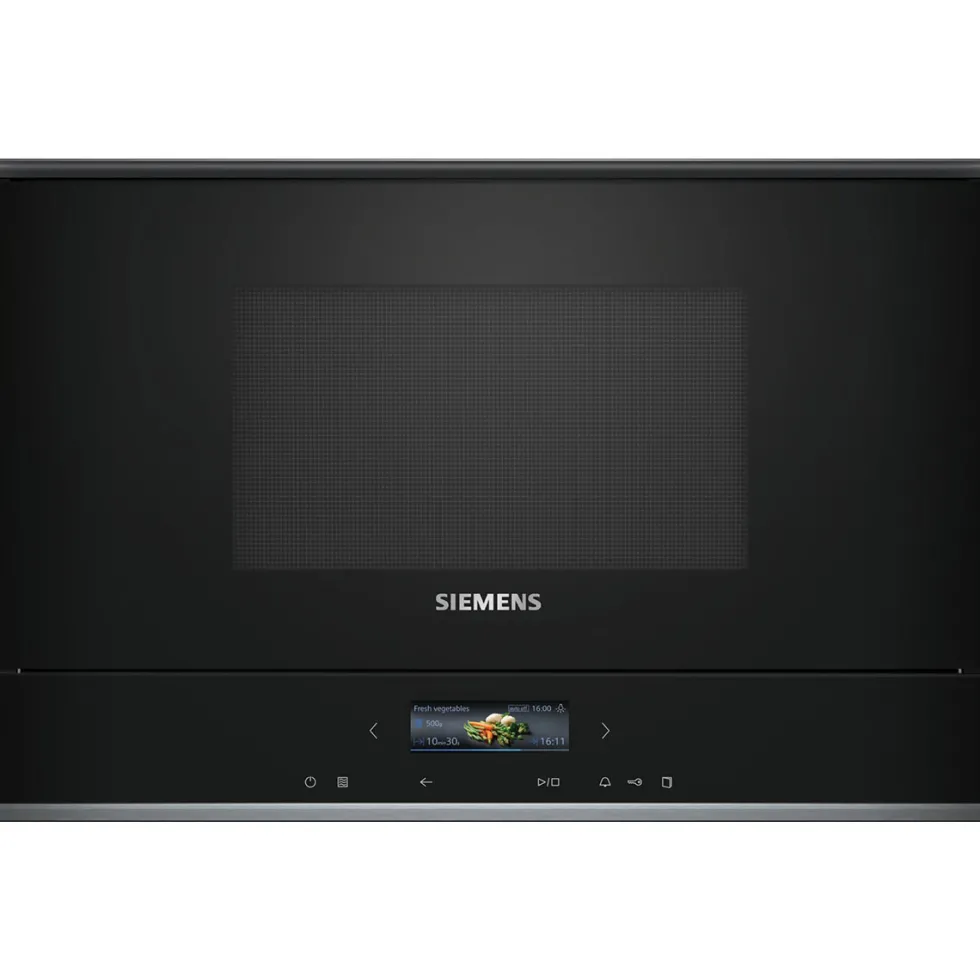 Inbyggnadsmikro Siemens iQ700 BF722R1Svart