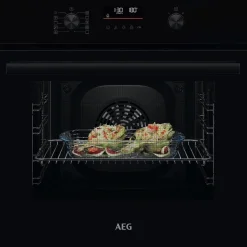 Inbyggnadsugn AEG TU5PB40NCK SurroundCook Svart med Grillfunktion