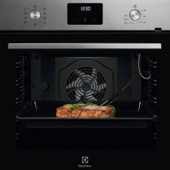 Inbyggnadsugn Electrolux COB402X SenseCook® Svart med Smart Matlagningstermometer