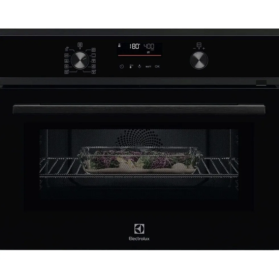 Inbyggnadsugn Electrolux COM800CB Svart med WiFi och Mikrofunktion