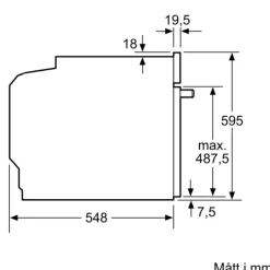 Inbyggnadsugn Siemens HM736G1B1 iQ700 Med Mikro